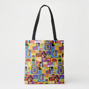 Iconisch FRIENDS™-patroon Tote Bag