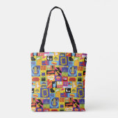 Iconisch FRIENDS™-patroon Tote Bag (Achterkant)
