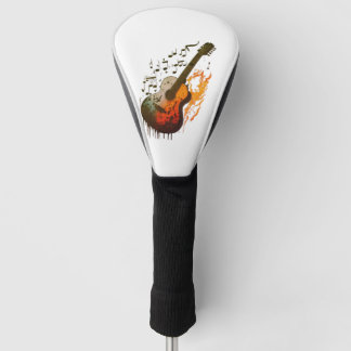 Iconisch gitaarontwerp golfheadcover