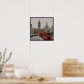 Iconisch Londen  Poster (Keuken)