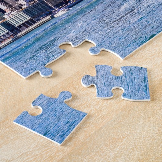 Iconisch monument in New York City in verbluffend  Legpuzzel (Zijkant)