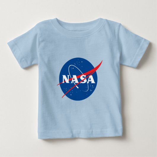 Iconisch NASA Baby Uranus Blauw T-shirt (Voorkant)