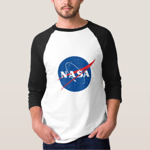 Iconisch NASA Baseball T-shirt (Eclipse Black Trim