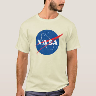 Iconisch NASA Heavy Cotton T-Shirt (Pluto Cream)