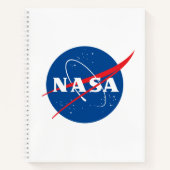 Iconisch NASA Premium Notitieboek (witte spiraal) (Voorkant)