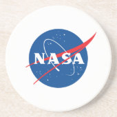 Iconisch NASA Round Geo Sandstone Onderzetter (Voorkant)