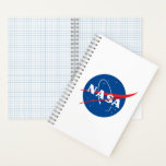 Iconisch NASA Science Notitieboek (Mercury Grey Sp<br><div class="desc">BELANGRIJKE OPMERKING: NASA-insignes en identificatoren verstrekt en gebruikt met toestemming van NASA.</div>