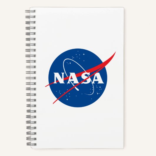Iconisch NASA Science Notitieboek (Mercury Grey Sp (Voorkant)