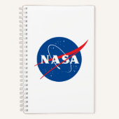 Iconisch NASA Science Notitieboek (White Spiral) (Voorkant)