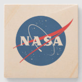 Iconisch NASA Square Geo Sandstone Onderzetter (Voorkant)