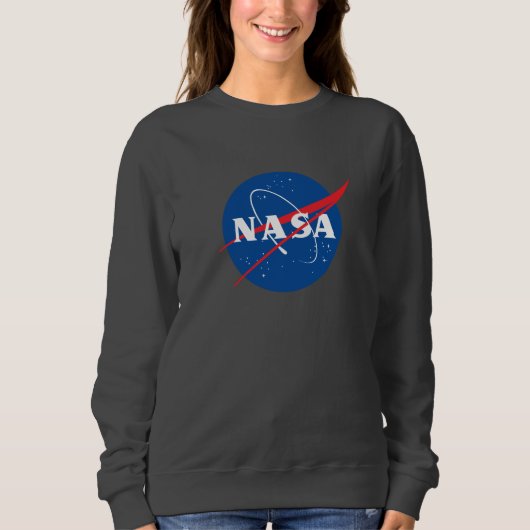 Iconisch NASA sweatshirt voor dames (Meteoriet Gre (Voorkant)