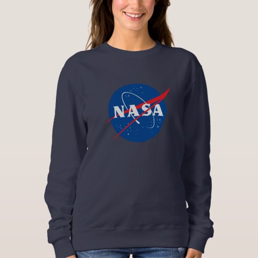 Iconisch NASA Sweatshirt voor dames (Night Sky Blu (Voorkant)