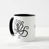 Iconisch octopus uit Minoan Marine Style Pottery Mok (Voorkant links)