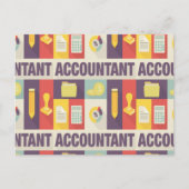 Iconisch ontwerp van professionele accountant briefkaart (Voorkant)