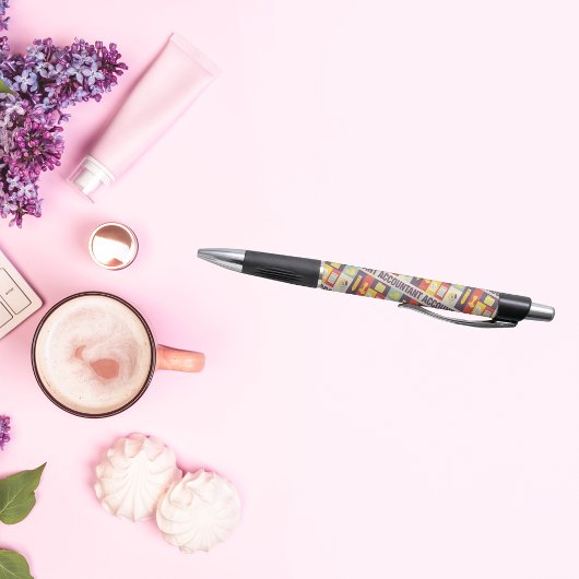 Iconisch ontwerp van professionele accountant pen