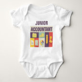 Iconisch ontwerp van professionele accountant romper (Voorkant)
