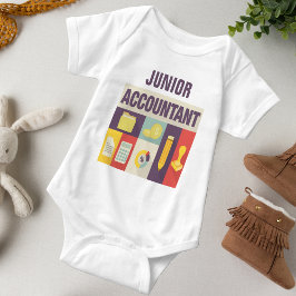 Iconisch ontwerp van professionele accountant romper