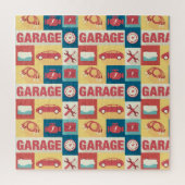 Iconisch ontwerp voor reparatiewerktuig voor profe legpuzzel (Verticaal)