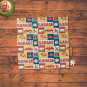 Iconisch ontwerp voor reparatiewerktuig voor profe legpuzzel