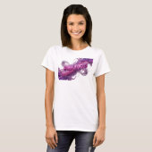 Iconisch Paars PINK FOCUS Shirt Ontwerp (Voorkant volledig)