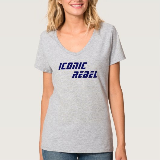 Iconisch Rebel T-shirt (Voorkant)