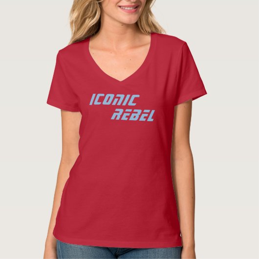 Iconisch Rebel T-shirt (Voorkant)