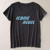 Iconisch Rebel T-shirt (Design voorkant)