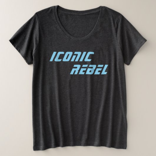 Iconisch Rebel T-shirt (Design voorkant)