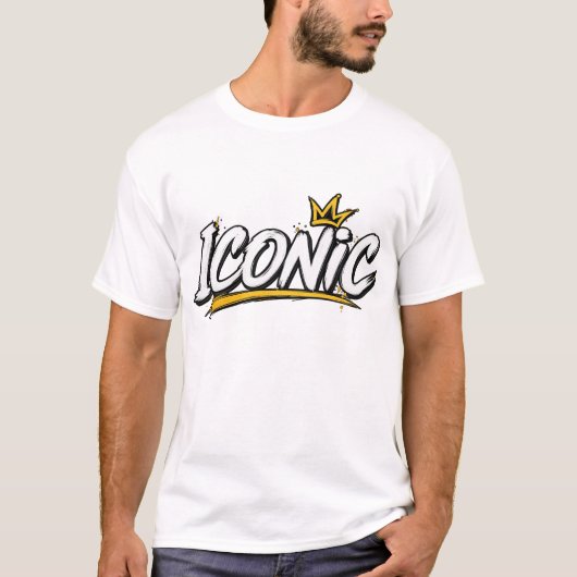 iconisch t-shirt (Voorkant)