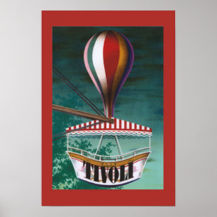 Iconisch  Tivoli Amusement Park Poster