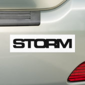 Iconisch waterdicht vinylsticker bumpersticker (Op auto)