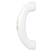 Iconische Atomic Starbursts Cabinet Pull Keramische Kastgreep (Zijkant)