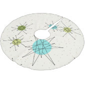 Iconische atoomstaarten blazen kerstboomrokken kerstboom rok (Gekanteld)