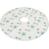 Iconische atoomstaarten blazen kerstboomrokken kerstboom rok (Gekanteld)