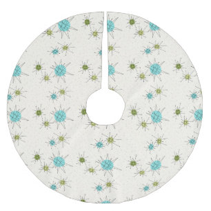 Iconische atoomstaarten blazen kerstboomrokken kerstboom rok