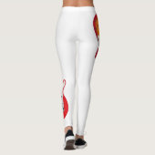 ICONISCHE ELEKTRISCHE GITAREN LEGGINGS (Achterkant)