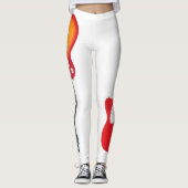 ICONISCHE ELEKTRISCHE GITAREN LEGGINGS (Voorkant)