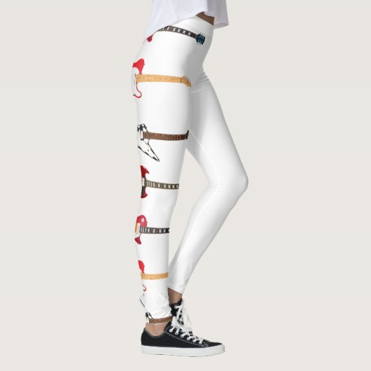 ICONISCHE ELEKTRISCHE GITAREN LEGGINGS (Rechts)