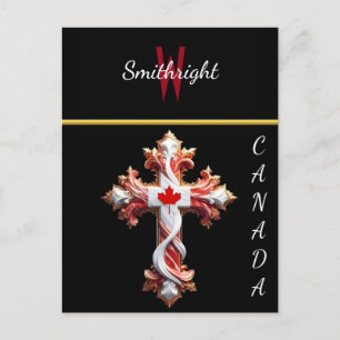 Iconische esdoorn elegantie briefkaart