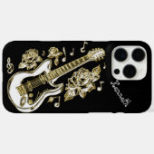 Iconische gitaar Creëer muzikale pracht Case-Mate iPhone Case (Achterkant (horizontaal))