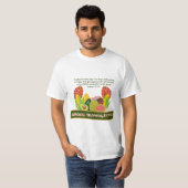 Iconische Homowo Thanksgiving Symbool Wit T-shirt (Voorkant volledig)