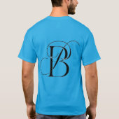 "Iconische impressies: Logo Design Studio" T-shirt (Achterkant)