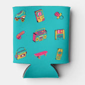 Iconische jaren '90 - leuk retro feestthema blikjeskoeler (Voorkant)