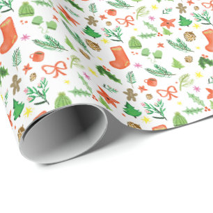 Iconische kerst cadeaupapier