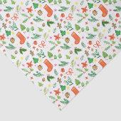 Iconische kerstschilderijen voor Waterverf Tissuepapier