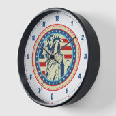 Iconische Liberty Patriottische VS Vrijheidsbeeld  (Hoek)