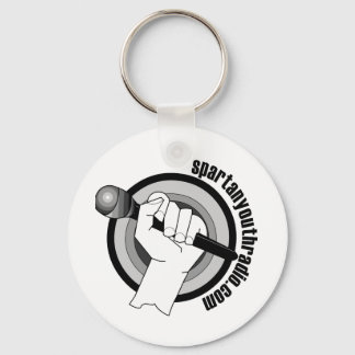 Iconische Logo van Spartan Youth Radio Sleutelhanger