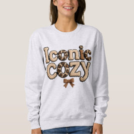 Iconische Moeder Nepgaren Stijl Hoodie – Cozy Dame Trui