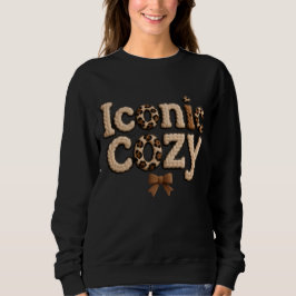 Iconische Moeder Nepgaren Stijl Hoodie – Cozy Dame Trui