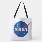Iconische NASA AOP Shoulder Canvas tas (m/l) (Voorkant)
